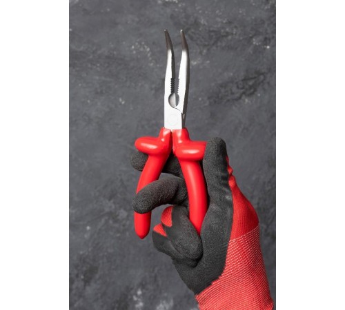 Длинногубцы изогнутые Master 200 мм 1000В EKF Basicdgi-200-mas-inEKF