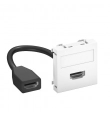 Мультимедийная рамка HDMI Modul45 (белый) (MTG-HD F RW1)  6104826  OBO Bettermann