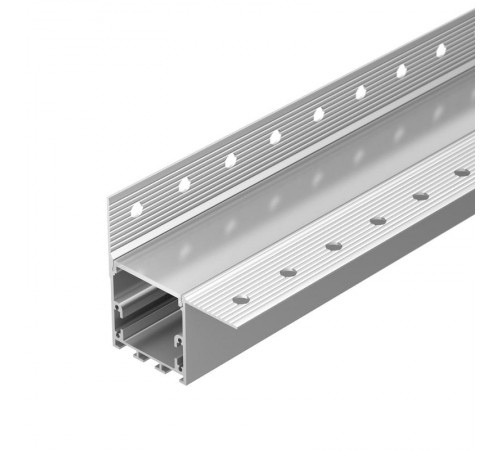 Профиль с экраном SL-LINIA32-FANTOM-EDGE-2500 ANOD+FROST (Arlight, Алюминий)  031375  Arlight