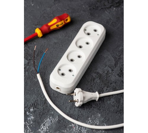 Колодка 4 гн. 10А 2,2кВт б/з Эксперт EKF PROxima  AKB10-4  EKF