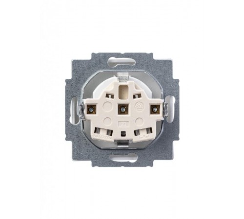 Розетка SCHUKO 16А 250В серия solo/future цвет davos/альпийский белый  2011-0-6207   2CKA002011A6207  ABB