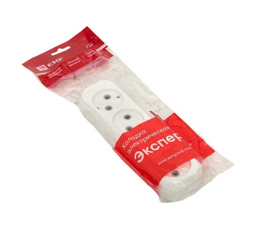 Колодка 4 гн. 10А 2,2кВт б/з Эксперт EKF PROxima  AKB10-4  EKF