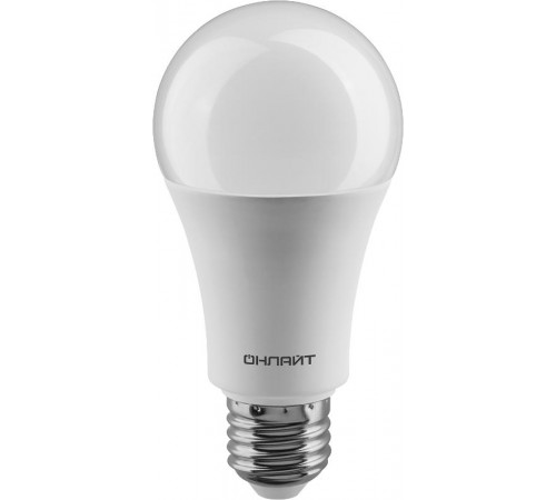 Лампа светодиодная LED OLL-A60-20-230-2.7K-E27  61157  ОНЛАЙТ