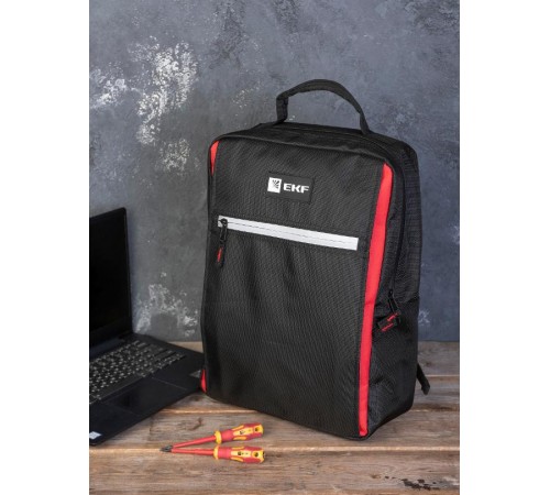 Рюкзак сервисного специалиста со светоотражающими полосами  С-08 EKF Professional  C-08  EKF