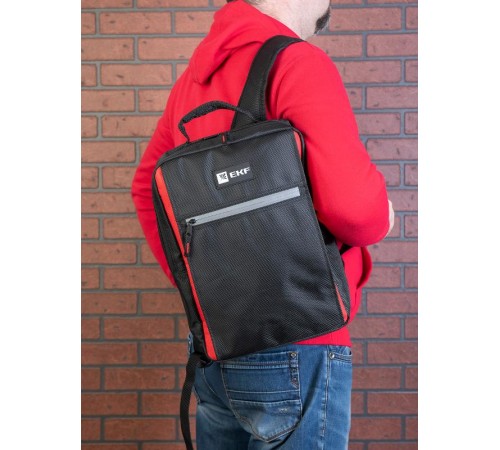 Рюкзак сервисного специалиста со светоотражающими полосами  С-08 EKF Professional  C-08  EKF