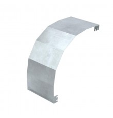 Крышка на угол вертикальный внешний 90 градусов, 100х300 R900, горячеоцинкованная с креп. эл. и соед. пластинамиьны  LKO1930KHDZ  DKC