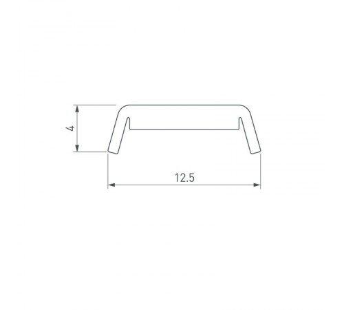 Экран матовый для PDS, MIC (ARL, Пластик)  012037  Arlight