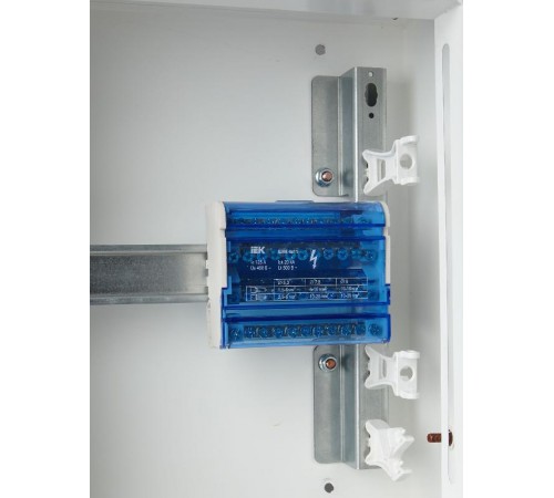 Шины на DIN-рейку в корпусе (кросс-модуль) 3L+PEN 4х11   YND10-4-11-125  IEK