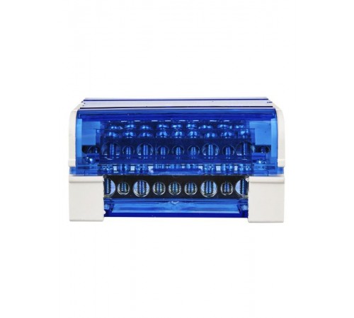 Шины на DIN-рейку в корпусе (кросс-модуль) 3L+PEN 4х11   YND10-4-11-125  IEK