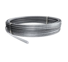 Проводник круглый оцинкованный, сталь, диаметр 10 мм (RD 10 RUS)  5021103 RUS  OBO Bettermann