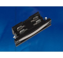 Соединитель для шинопровода осветительного прямой внутренний, трехфазный, черный. UBX-A11 BLACK 1 POLYBAG  09742  Uniel