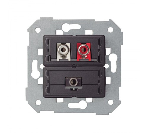 Simon 75 Механизм Коннектор мини-джек + 2RCA, S82, S82N, S82 Detail  7501092-039  Simon