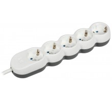 Удлинитель У05 5 мест 2P+PE/5м 3х1,5мм2 16А/250В UNO  WYP53-16-05-05-Z  IEK