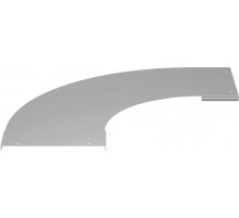 Крышка пов. лестн. LESTA 90град осн. 300мм R300  CPG04D-4-90-300-10  IEK