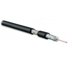 COAX-RG6-OUTDOOR-500 (500 м) Кабель коаксиальный RG-6, 75 Ом (ТВ, SAT, CATV), жила - 18 AWG   254852  Hyperline