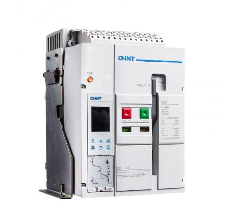 Выключатель автоматический воздушный NA8G-4000-4000M/4P выкат., 4000A, 100kA, тип M, AC230В (R)  111616  CHINT