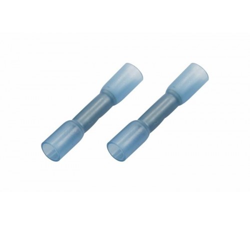 Соединительная гильза изолированная термоусаживаемая L-37 мм 1.5-2.5 мм (ГСИ-т 2.5/ГСИ-т 1,5-2,5) синяя  08-0724  REXANT
