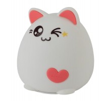 Светильник настольный NLED-413-1W-P белый с розовым  Б0041090  ЭРА