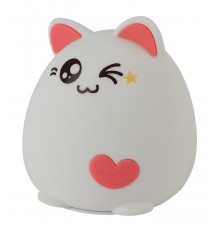 Светильник настольный NLED-413-1W-P белый с розовым  Б0041090  ЭРА