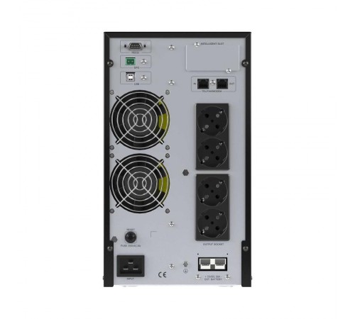 Онлайн ИБП, Small Tower, 3000VA/2700W, 4xSchuko, USB, без АКБ  SMALLT3A0PS  DKC