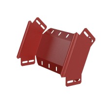 Угол вертикальный внешний 45 градусов Стандарт 300х80 RAL 3000  PR16.5259  Промрукав