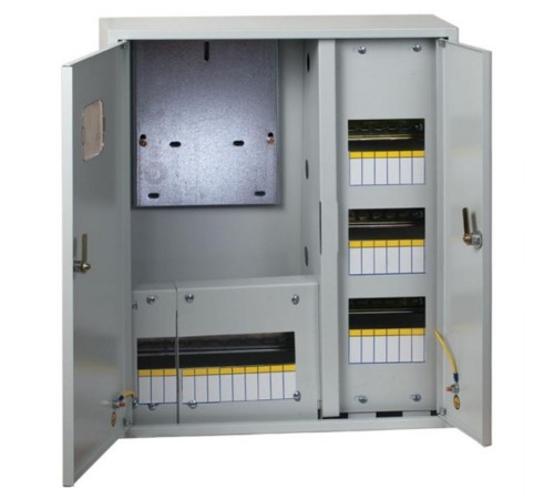 Щит учетно-распределительный навесной ЩРУН 3/48 2-х дверный (ВхШхГ) 580х620х165мм IP31 PROxima  mb23-3/48-2  EKF