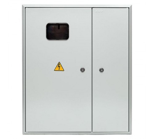 Щит учетно-распределительный навесной ЩРУН 3/30 2-х дверный с окном (ВхШхГ) 580х490х165мм IP31 PROxima  mb23-3/30-2  EKF