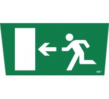 Пиктограмма (наклейка) "Выход/стрелка налево" ССА 5043  LPC10-1-31-28-VNAL  IEK