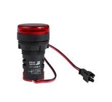 Индикатор тока и напряжения OptiSignal Compact D22 C7-VAM-4 красный 50-500 В AC/0-100 A AD22VAM  375700  КЭАЗ