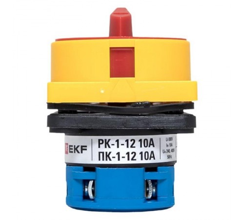 Переключатель кулачковый ПК-1-12 10А 2P "0-1" с блокировкой IP65  PROxima pk-1-12-10-a65 EKF