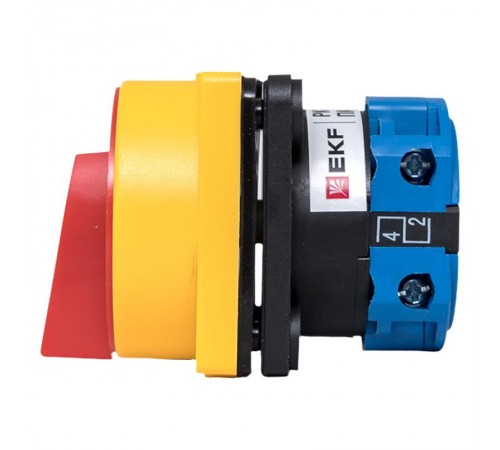 Переключатель кулачковый ПК-1-12 10А 2P "0-1" с блокировкой IP65  PROxima pk-1-12-10-a65 EKF