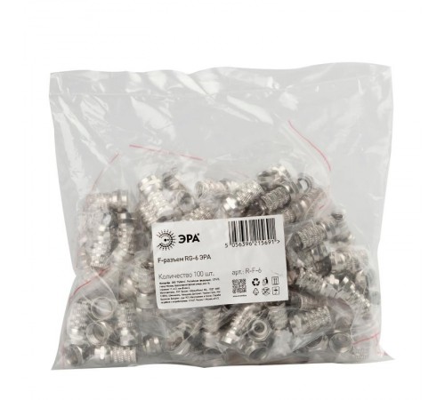 F-разъем   R-F-6 для кабеля RG-6  Б0048284  ЭРА