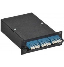 ITK Кассета для кросса ST OS2 MPOf 3хLC-quad (12 ОВ)  FCPS-9002-MPOF-012LCQ  ITK