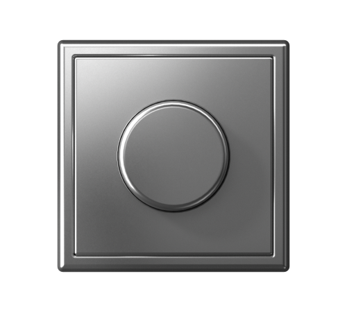 ArtGallery Сталь Светорегулятор (диммер) повор-нажим, LED, RC, 400Вт, механизм  GAL000923  SE