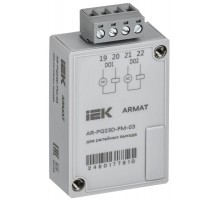 ARMAT Модуль анализ. кач. эл/эн. 2 релейных вых.  AR-PQ23D-FM-03  IEK
