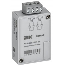 ARMAT Модуль анализ. кач. эл/эн. 2 релейных вых.  AR-PQ23D-FM-03  IEK