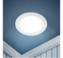 Светильник светодиодный круглый 18W 220V 6500K LED 1-18-6K/1  Б0049553  ЭРА