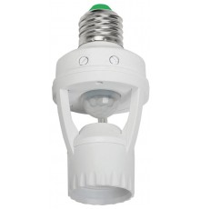 Датчик движения ДД 045 белый E27 60Вт 360гр 6м IP20  LDD10-045-60-001  IEK