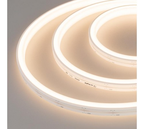 Лента светодиодная герметичная MOONLIGHT-5000S-U-TOP-2835-156-24V Warm (12х13mm, 11W, IP67) (arlight, 11 Вт/м, IP67)  029932  Arlight