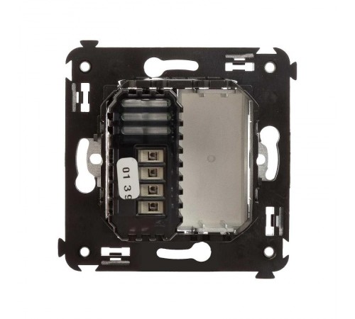 Диммер кнопочный в стену для LED ламп, "Avanti", "Закаленная сталь"  4404343  DKC