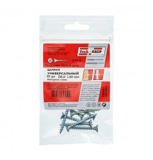 Саморез ШУц 5,0х40 пот. гол. (10 шт) - пакет ( 0,037 кг)  102447  Tech-KREP