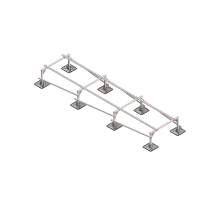 Опорная конструкция для установки оборудования TECHNORAPTOR STEELFOOT 1000х4000  KM-TR-STF-SSEI-1000-4000  КМ - профиль