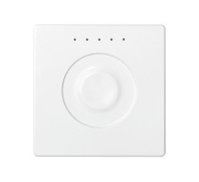 Сенсорный 1-кл выключатель с возможностью индивидуальной маркировки, регулирования, белый  8000612-030  Simon