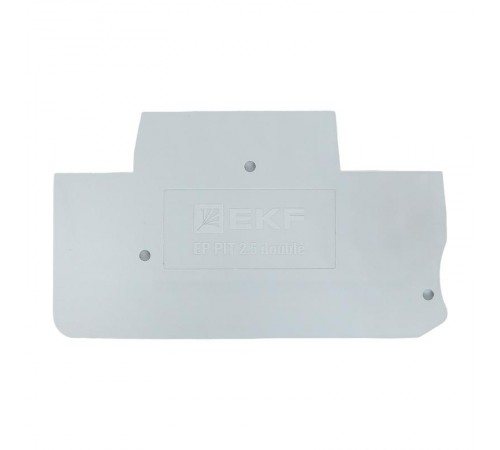 Заглушка для пружинная двухуровневая 2.5 Push-in серая EP-PIT-2,5-double  EKF