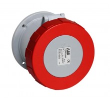 Розетка панельная с прямым унифицированным фланцем 3125RU6W LP, 125A, 3P+E, IP67, 6ч2CMA192730R1000 ABB