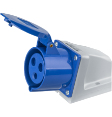 Розетка 14 297 NCA-SR123-32-220 стационарная наружная 32А 2P+PE IP44 14297 Navigator