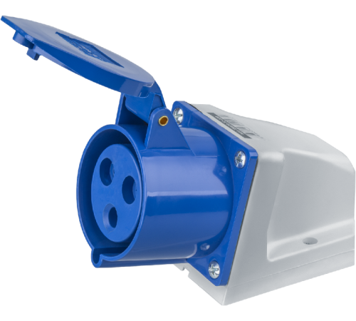 Розетка 14 297 NCA-SR123-32-220 стационарная наружная 32А 2P+PE IP44 14297 Navigator