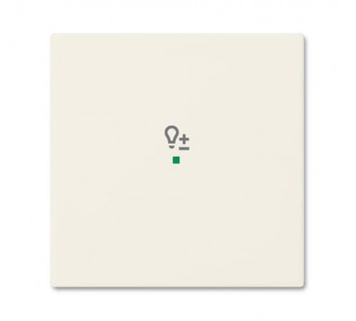 SRD-1-96 Клавиша одинарная free@home, светорегулятор, Basic 55, цвет chalet-white  6220-0-0707   2CKA006220A0707  ABB