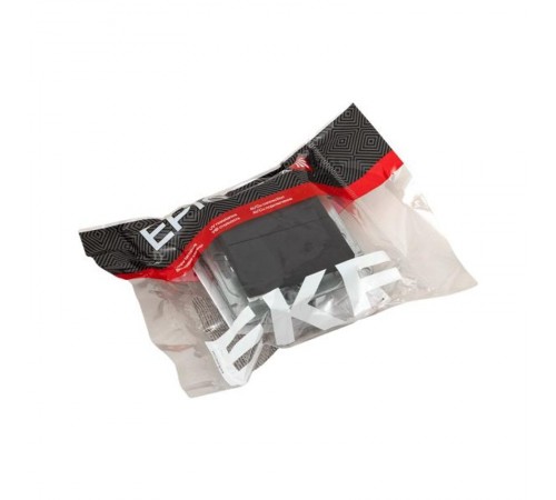 Механизм выключателя, двухклавишный, чёрный Эпика EKF  UP1-SWB-20  EKF