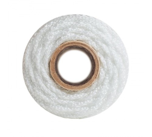 Шнур вязаный ПП 3 мм с серд., универс., белый, 20 м  139920  Tech-KREP